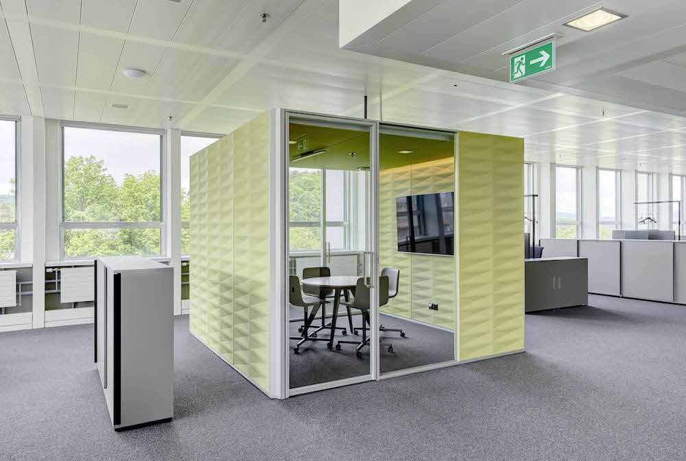 Büroausbau 4.OG Wintower, Winterthur (2019)