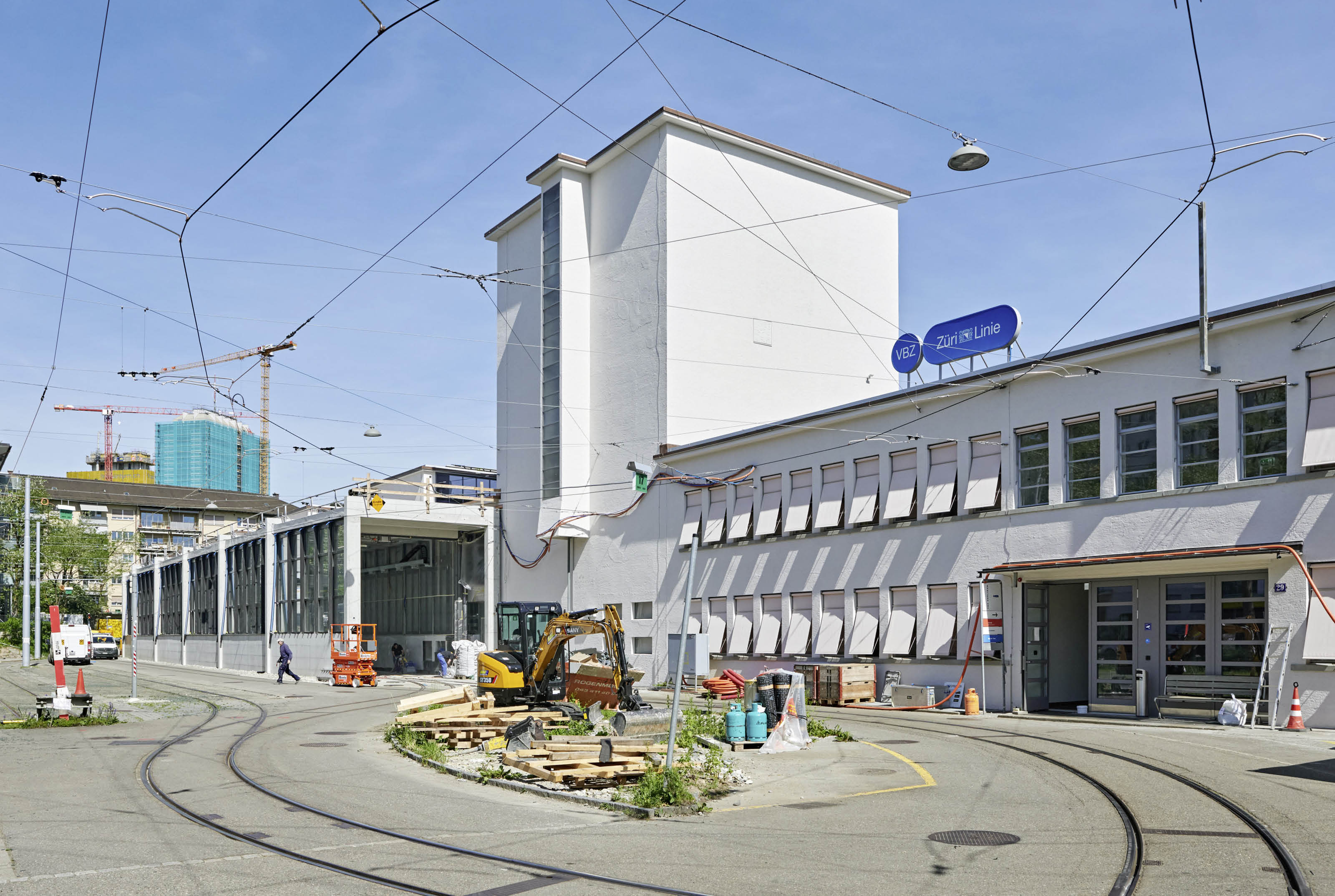 Erneuerung und Einhausung Tramaussenwaschanlage, Zürich (2022–2022)
